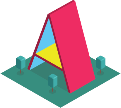 a-frame logo
