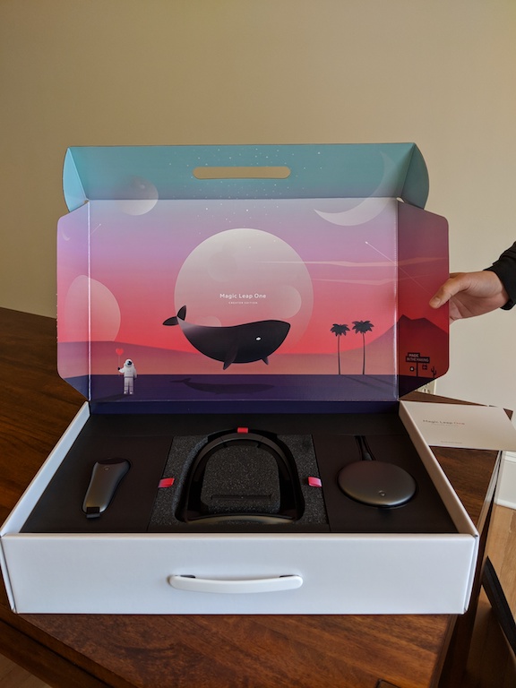 Unboxing the Magic Leap